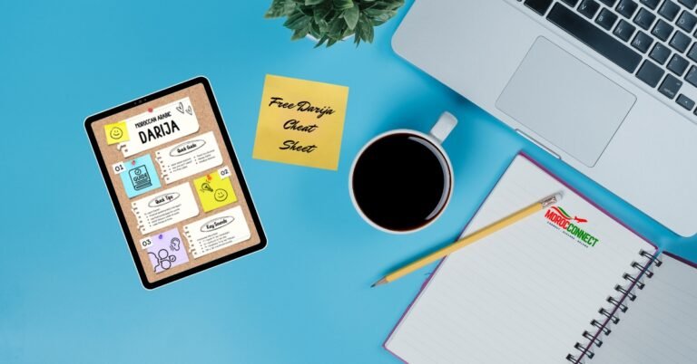 MorocConnect Free Darija Cheat Sheet