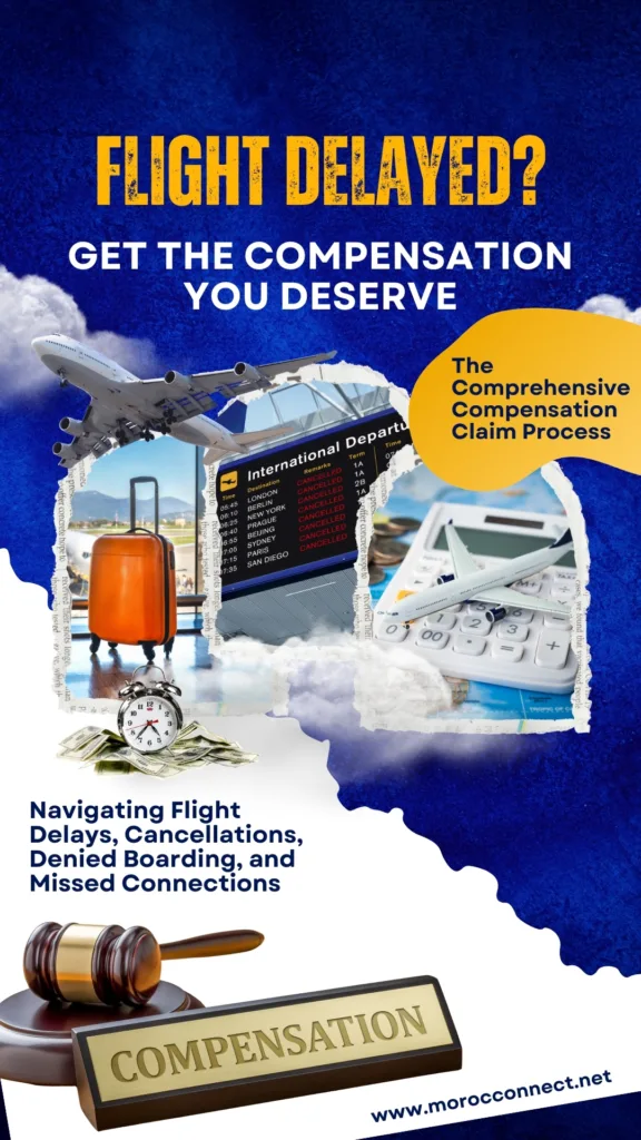 How To Get The Compensation You Deserve: Navigating Flight Delays, Cancellations, Denied Boarding, and Missed Connections 1 MorocConnect How To Get The Compensation You Deserve 1