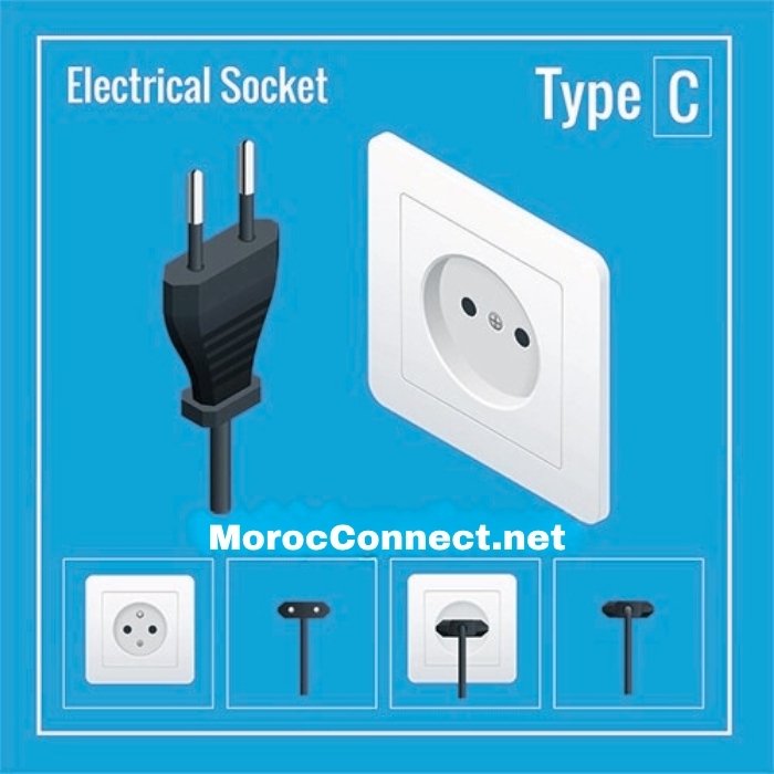 7 Essential Morocco Travel Adapter Tips: Stay Charged and Safe 3 Morocconnect Morocco Travel Adapter - Type C