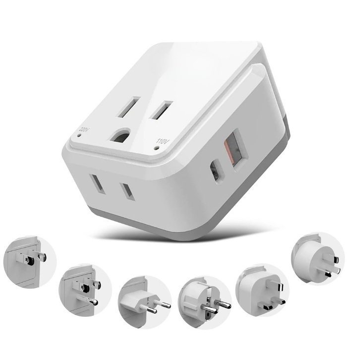 7 Essential Morocco Travel Adapter Tips: Stay Charged and Safe 6 Morocconnect Morocco Travel Adapter - Universal