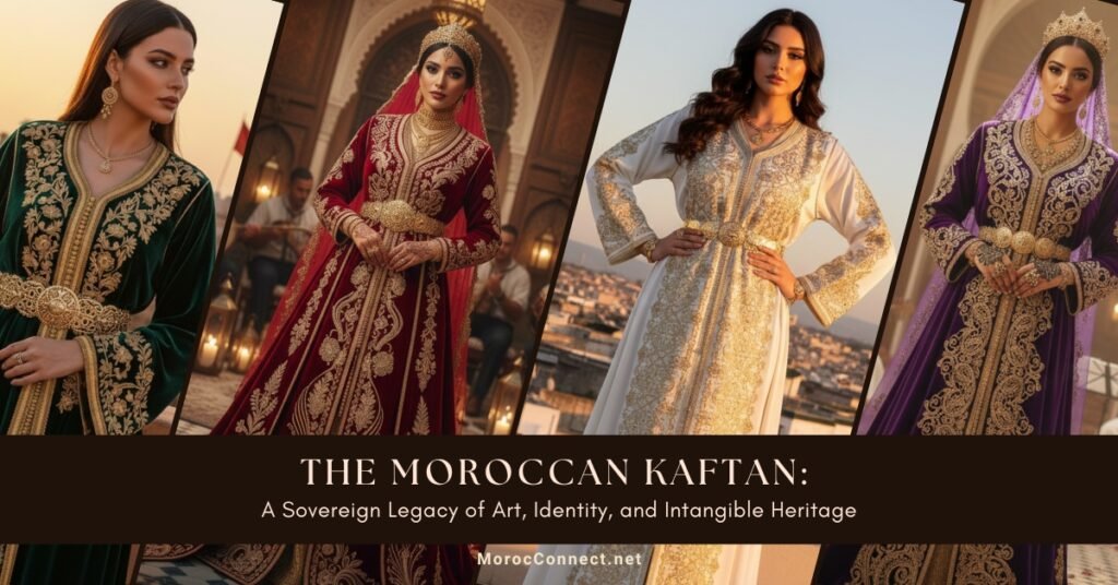 Home 20 The Moroccan Kaftan: A Sovereign Legacy of Art, Identity, and Intangible Heritage